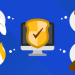 Checkmark around circle 